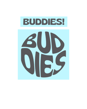 Buddies sticker