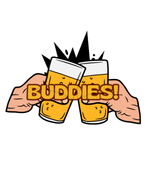 Sticker Buddies Beer